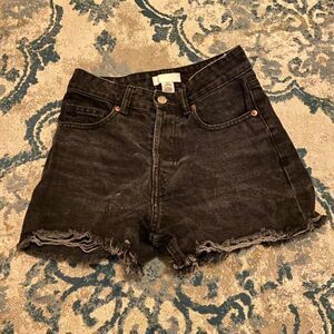 H-m Women's Black Shorts